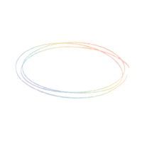 pastel arc en ciel La Flèche png