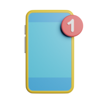 notification téléphone compter png