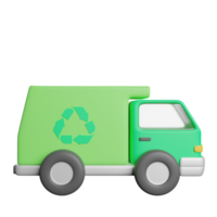 Recycling LKW Müll png