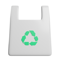 recyclé Plastique sac png