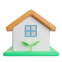 Eco House Green png