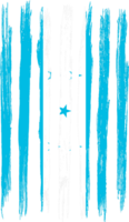 Honduras bandeira com escova pintura texturizado isolado em png ou transparente fundo