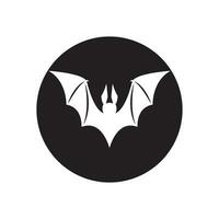 bat ilustration vector icon