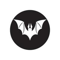 bat ilustration vector icon