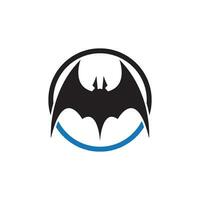 bat ilustration vector icon