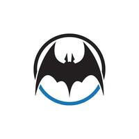 bat ilustration vector icon