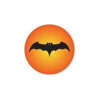 bat ilustration vector icon