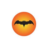 bat ilustration vector icon