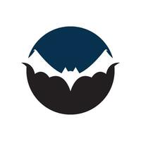 bat ilustration vector icon