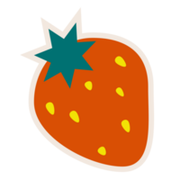 illustratie van schattig sticker png