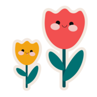 illustration of cute sticker png