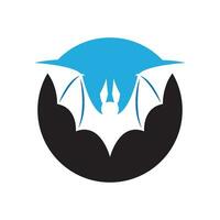 bat ilustration vector icon