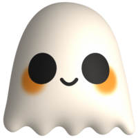 illustratie van schattig 3d tekenfilm halloween tekens png