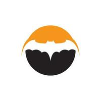 bat ilustration vector icon