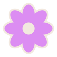 cute sticker flowers png