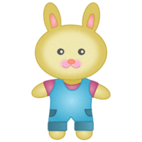 cute bunny design png