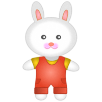 cute rabbit cartoon png