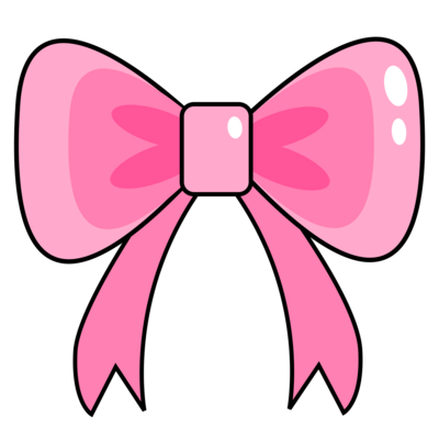 Free: Pink and white polka-dot ribbon bow , Pink ribbon Bow tie