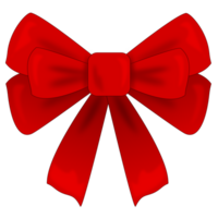 red ribbon bow christmass png