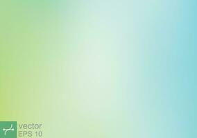 Green, light blue gradient background. Soft colorful texture effect, abstract style design. Vector illustration EPS 10.