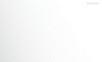 Abstract monochromatic line background. Curve wavy grey line, white backdrop design. Minimal vector illustration, diagonal strip wave. Decorative element. EPS 10.