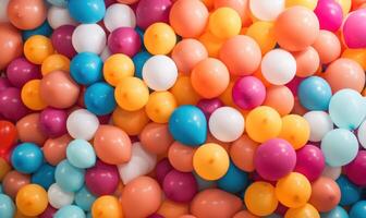 Balloons wallpaper. Festive background. . Created with tools photo