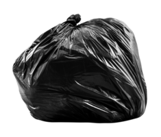 bolsa de basura negra png