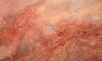 Texture of red marble background. Mineral stone wallpaper. For banner, postcard. Created with generative AI tools photo