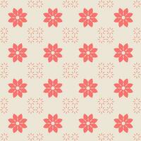Flower pattern. Abstract geometric pattern with small squares. Design element for web banners, posters, cards, wallpapers, backdrops, panels Vector illustration.
