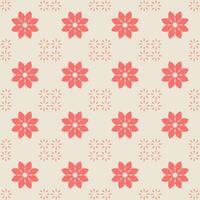 Flower pattern. Abstract geometric pattern with small squares. Design element for web banners, posters, cards, wallpapers, backdrops, panels Vector illustration.