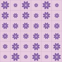 Flower pattern. Abstract geometric pattern with small squares. Design element for web banners, posters, cards, wallpapers, backdrops, panels Vector illustration.