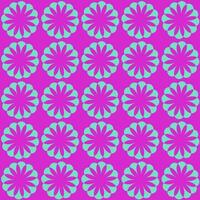 Flower pattern. Abstract geometric pattern with small squares. Design element for web banners, posters, cards, wallpapers, backdrops, panels Vector illustration.