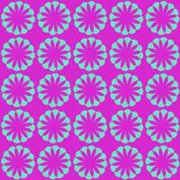 Flower pattern. Abstract geometric pattern with small squares. Design element for web banners, posters, cards, wallpapers, backdrops, panels Vector illustration.