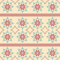 Flower pattern. Abstract geometric pattern with small squares. Design element for web banners, posters, cards, wallpapers, backdrops, panels Vector illustration.