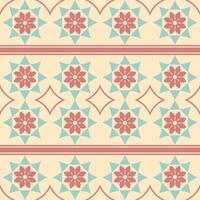 Flower pattern. Abstract geometric pattern with small squares. Design element for web banners, posters, cards, wallpapers, backdrops, panels Vector illustration.