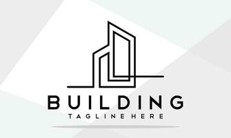 building logo vector design template simple.