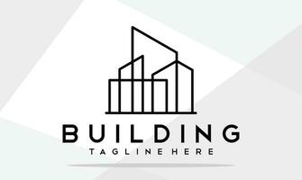 building logo vector design template simple.