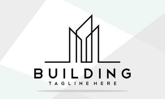 building logo vector design template simple.