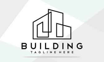 building logo vector design template simple.