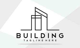 building logo vector design template simple.