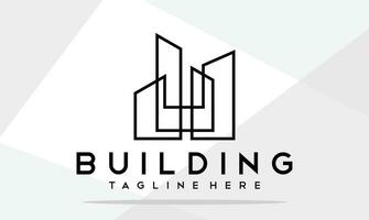 building logo vector design template simple.