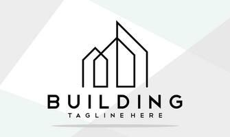 building logo vector design template simple.