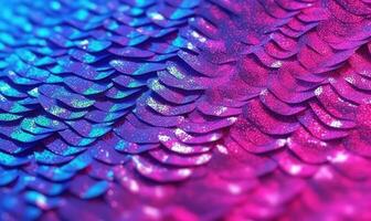 Textured glitter wall. Shimmer glamour background. Created with tools photo