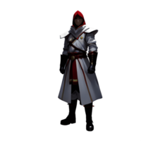 eroe dell'assassino 3d elemento png