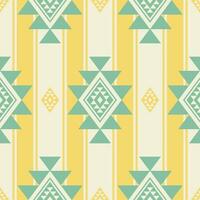 Southwest Navajo modern colorful stripes pattern. Southwest navajo geometric stripes seamless pattern. Ethnic geometric stripes pattern use for textile, carpet, cushion, quilt, wallpaper, etc. vector