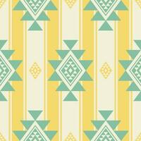 Southwest Navajo modern colorful stripes pattern. Southwest navajo geometric stripes seamless pattern. Ethnic geometric stripes pattern use for textile, carpet, cushion, quilt, wallpaper, etc. vector