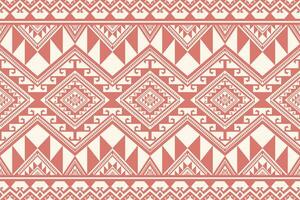 Aztec tribal colorful geometric pattern. Aztec tribal geometric shape seamless pattern colorful style. Ethnic geometric pattern use for textile, carpet, cushion, quilt, wallpaper, upholstery. vector