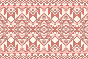 Aztec tribal colorful geometric pattern. Aztec tribal geometric shape seamless pattern colorful style. Ethnic geometric pattern use for textile, carpet, cushion, quilt, wallpaper, upholstery. vector