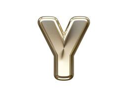 3d rendering alphabet text effect vector transparent element