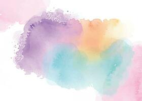 Abstract colorful watercolor background for graphic design vector